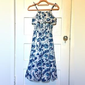 Janie and Jack Blue Floral Dress